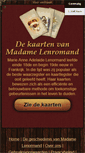 Mobile Screenshot of lenormandkaarten.info